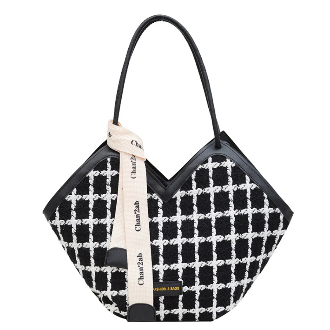 CL1269 Large Textured Handbag Stylish Designer Shoulder Bag Spacious Premium Quality for Women