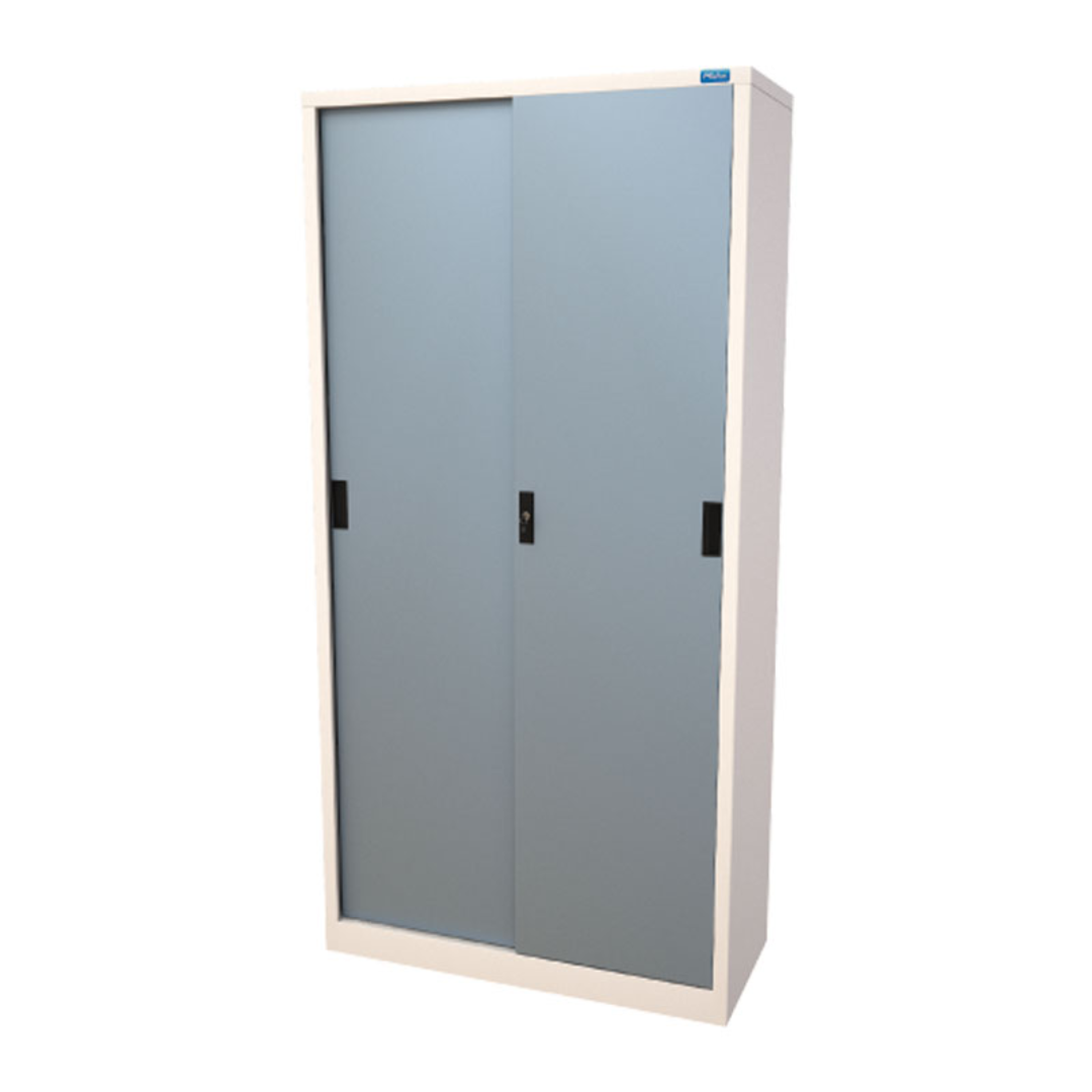 Sahara Steel Sliding Cupboard Standard with Secure Lock System and Durable Heavy Duty Build