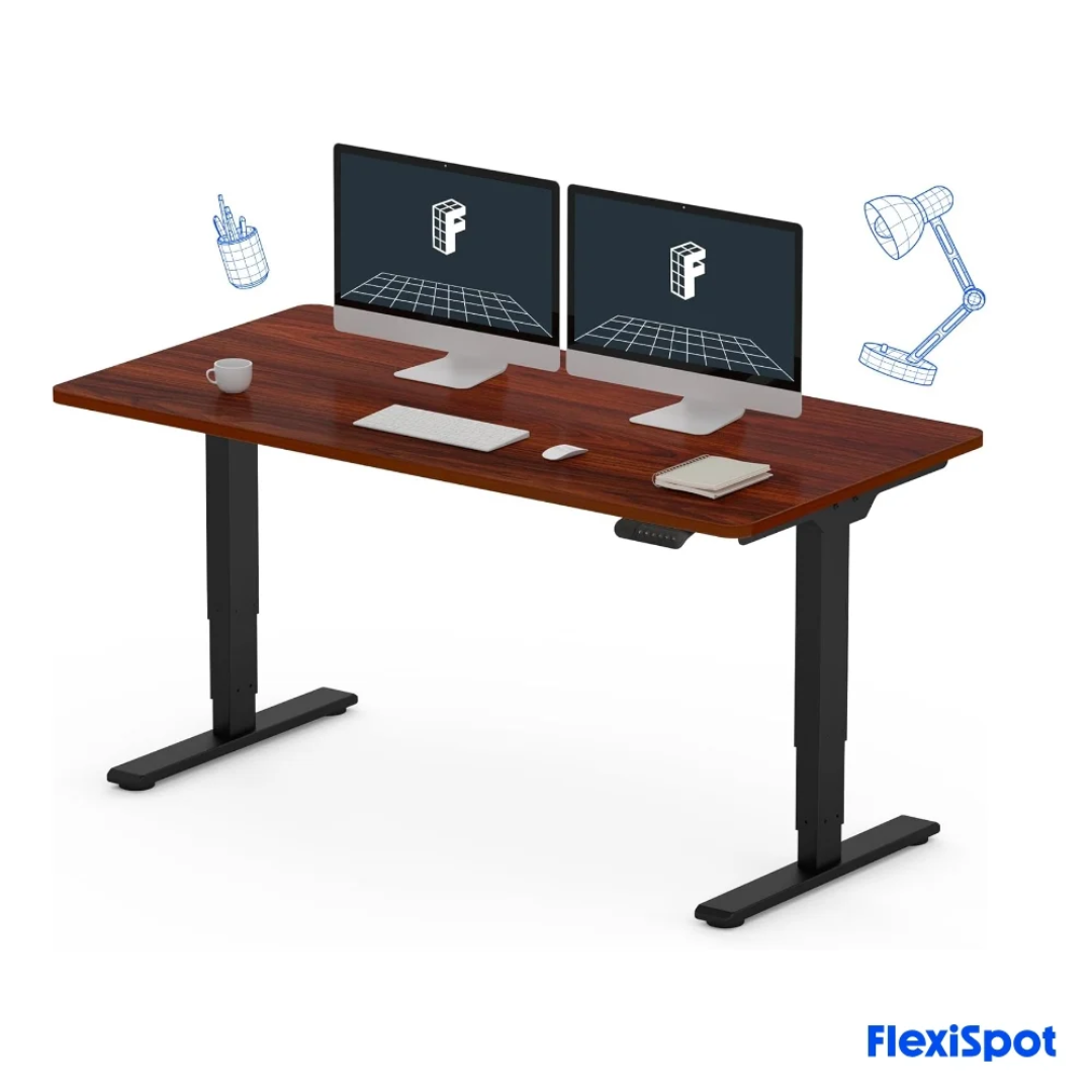 Flexispot E2 Pro Electric Ergonomic Standing Desk 140x70 CM Height Adjustable Office Workstation