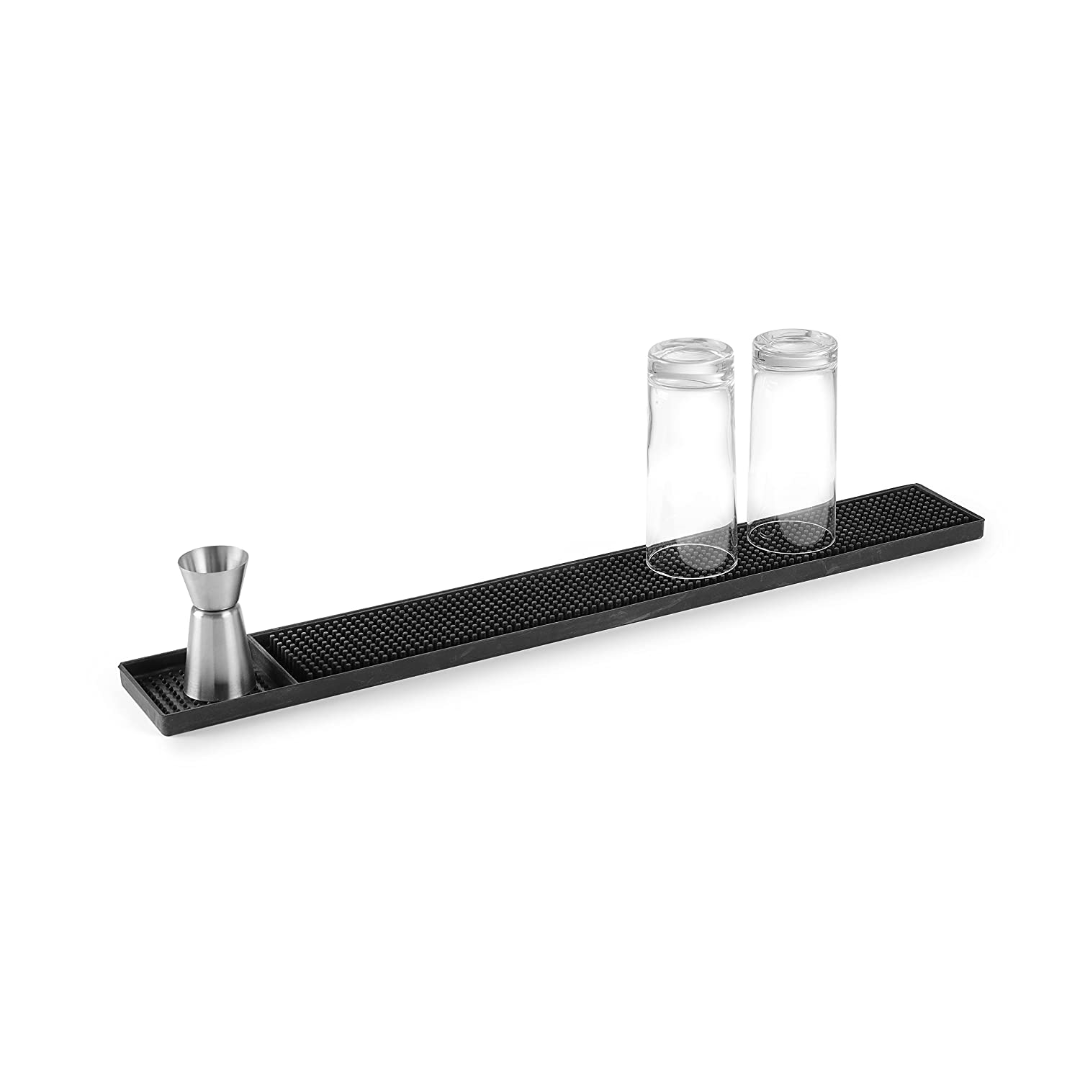 Bar Mat 60x8cm Non Slip Rubber Counter Mat for Bars Cafes Restaurants and Beverage Stations