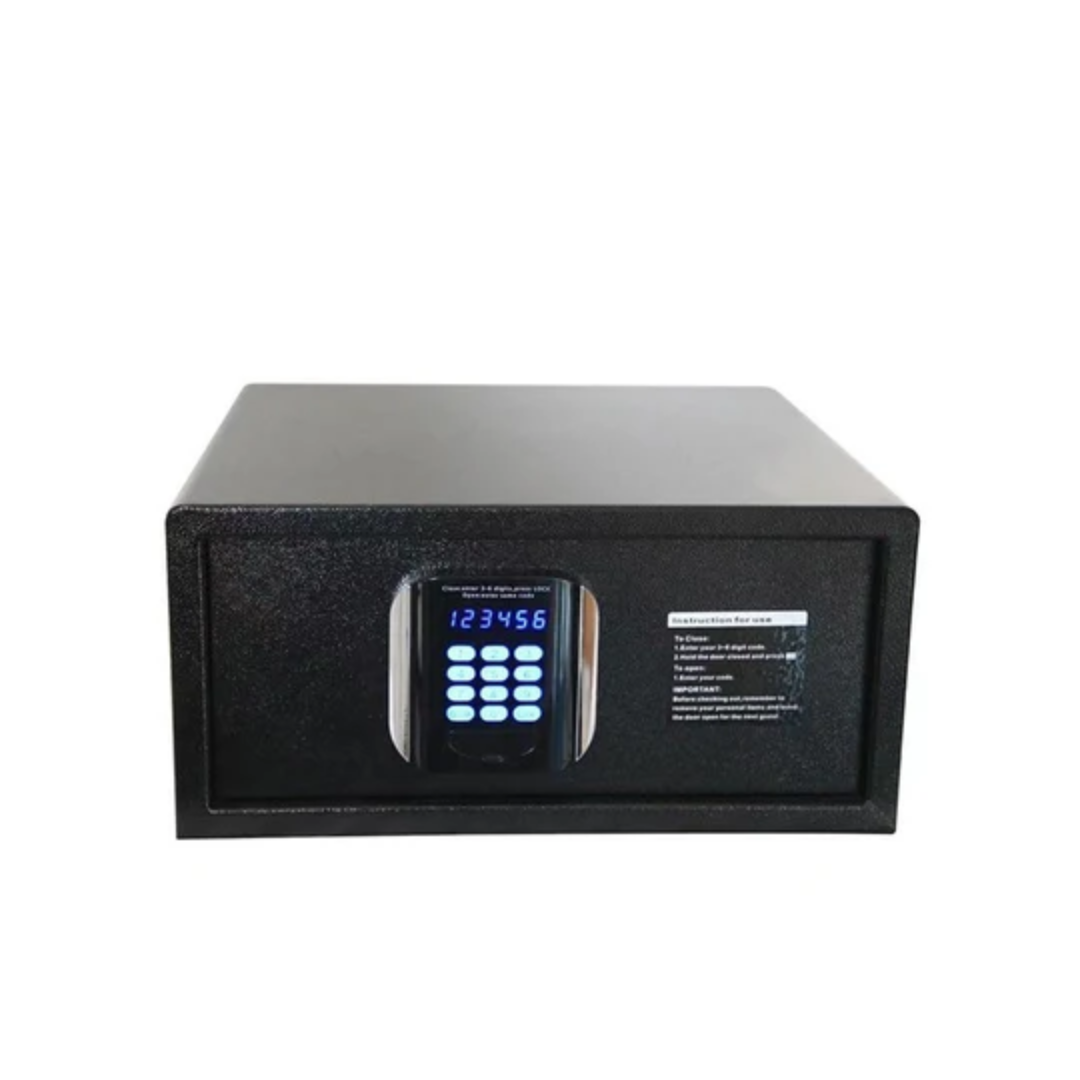 Hotel Safety Locker Metal Construction Secure Digital Safe for Guest Room and Hospitality Use