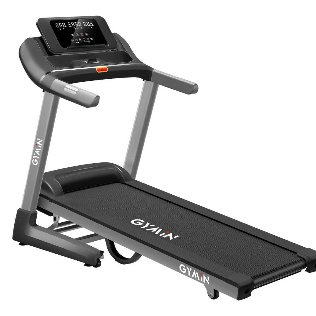 Advanced Motorized Treadmill for Home Gym with LCD Display Foldable Design and Multi Speed Control