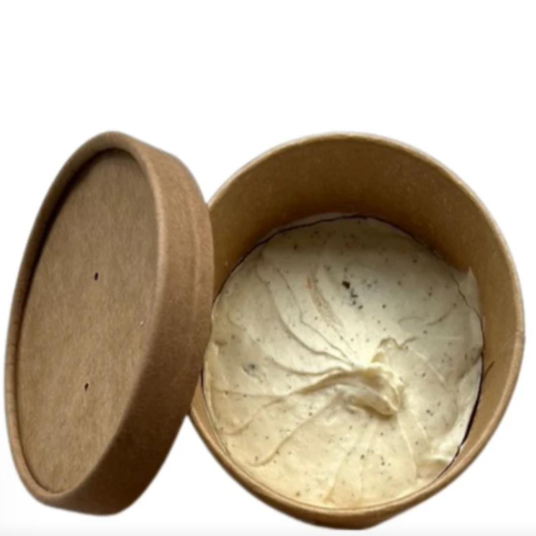 Organic Vegan Spreadable Garlic and Herbs Cream Cheese 180g Dairy Free Plant Based Creamy Spread