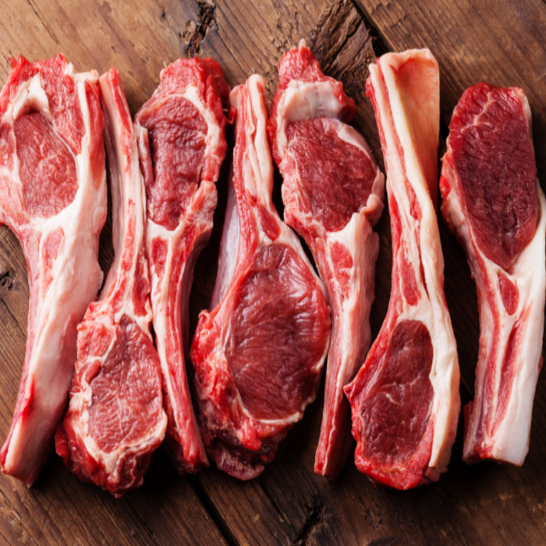Fresh Lamb Meat 500g Premium Tender Lamb Cuts for Cooking Curry Grill and Healthy Meals