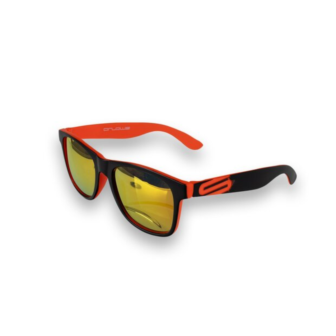 Arlows Sunglasses Code Orange Polarized CE Tested Stylish UV Protection Sunglasses for Outdoor Use