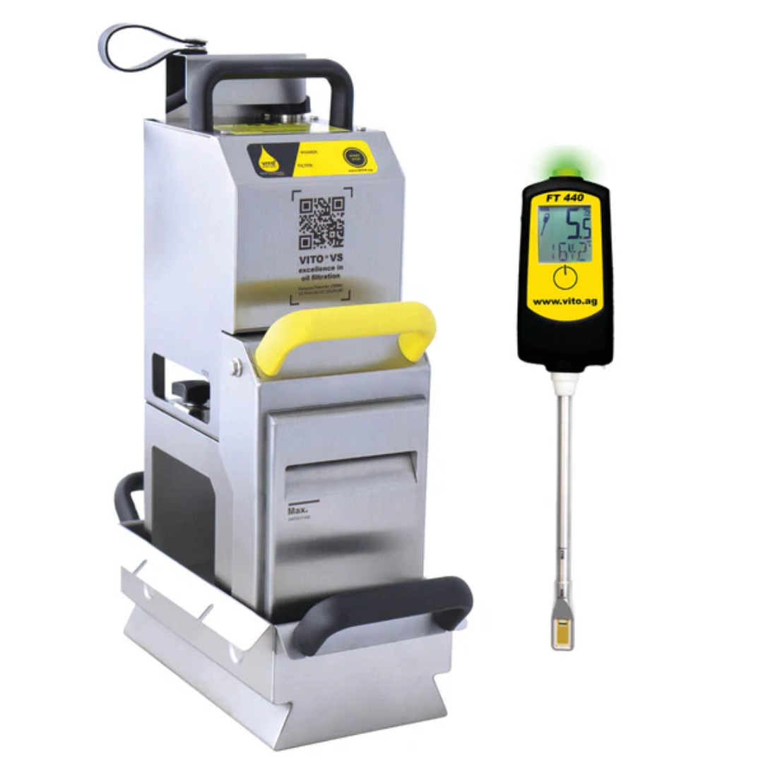 VITO VS Carefree Package Complete Frying Oil Filtration Solution for Efficient Kitchen Operations