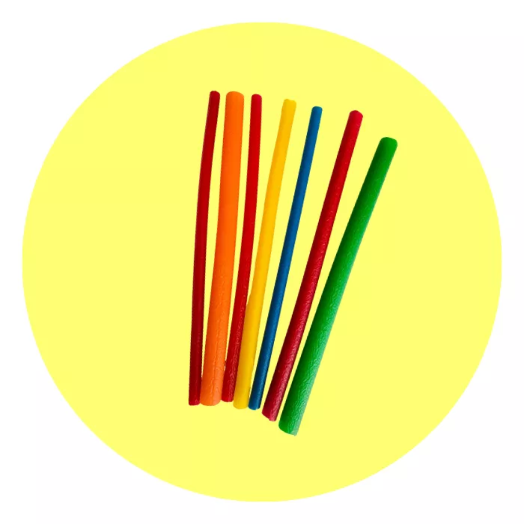 Rice Straws Pack Eco Friendly Drinking Straws 20 25 40 50 Pieces Biodegradable Party Essentials