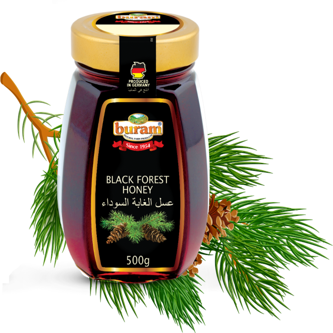 Schwarzer Waldhonig Black Forest Honey Pure German Honey Rich Dark Flavor Natural Sweetener