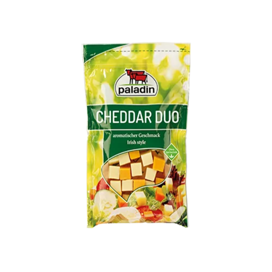 Paladin Cheddar Duo Cheese 45% 200g Diced Cheese Cubes Perfect for Cooking Snacks oGT VLOG