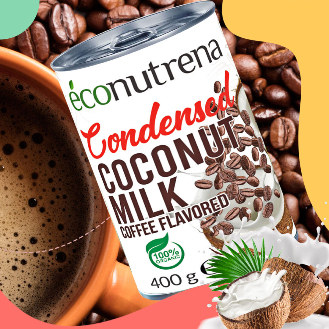Condensed Coconut Milk Chocolate Rich Chocolate Flavor Coconut Milk Dessert Ingredient