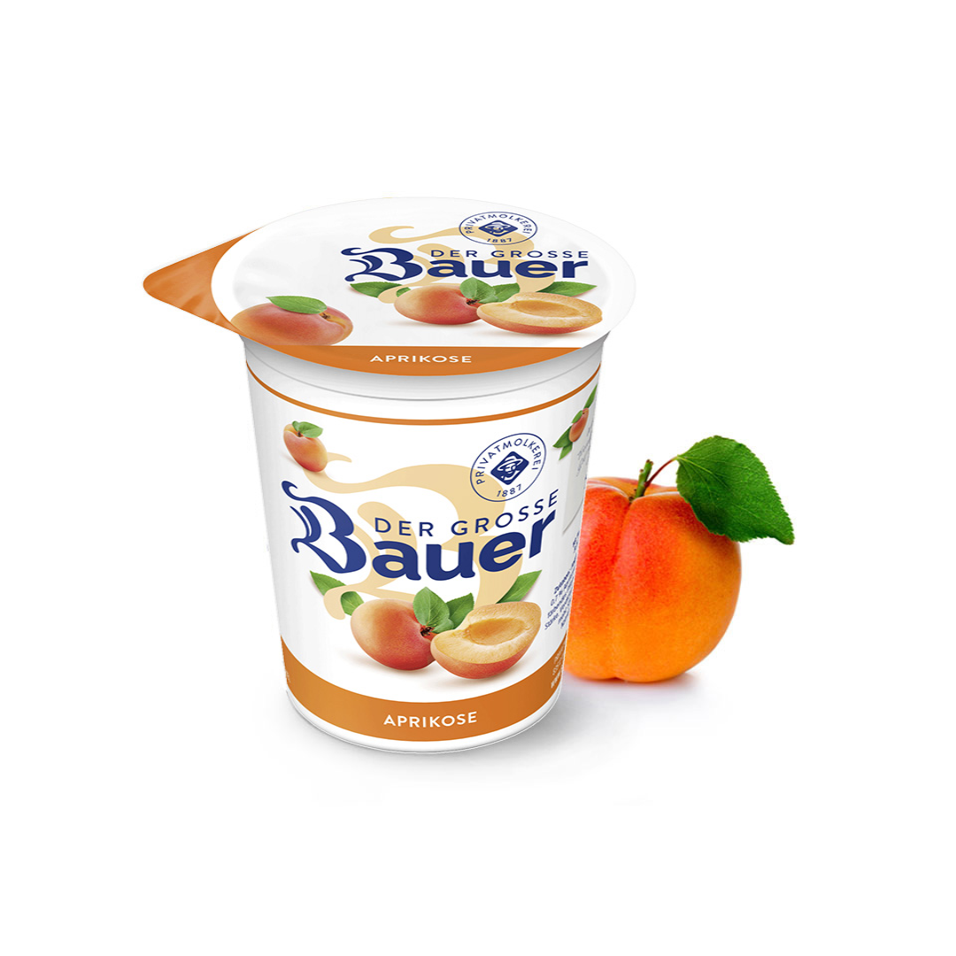 The Great Farmer Apricot Yoghurt Smooth Creamy Fruit Yogurt Delicious Healthy Dairy Snack Choice