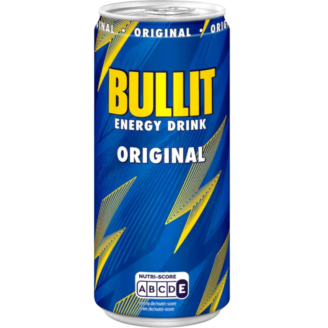 Bullit Energy Drink (24 x 0,33 l) Single-Use Cans