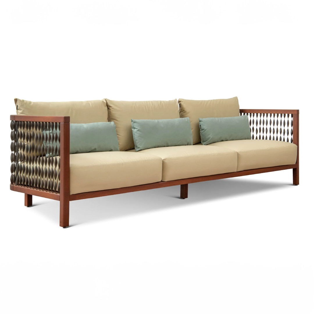 Maori 3 Seater Sectional Sofa for Spacious Contemporary Living