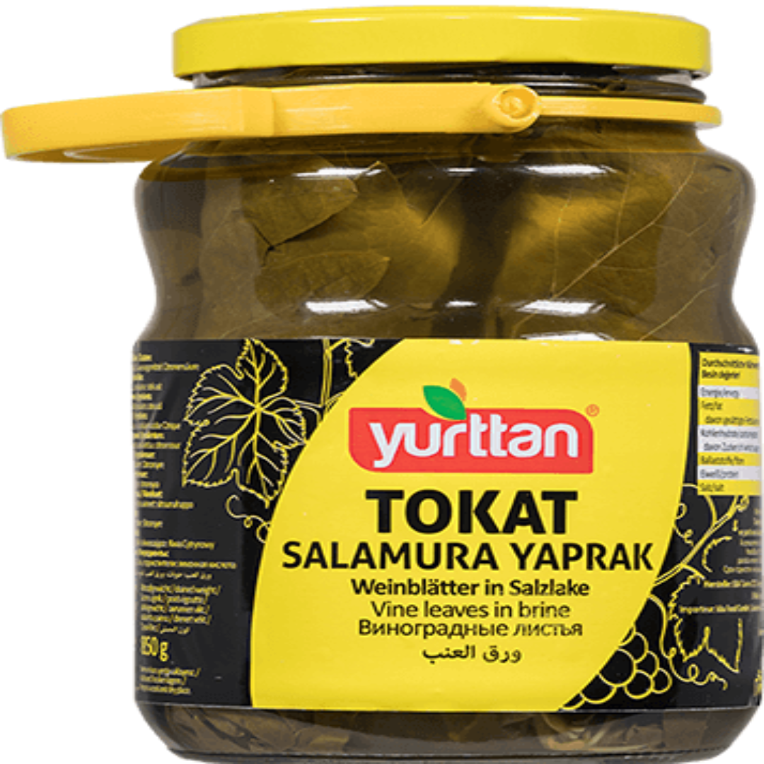 Vine Leaves in Brine Tokat Origin 1650g Premium Quality Leaves for Dolma Cooking Traditional