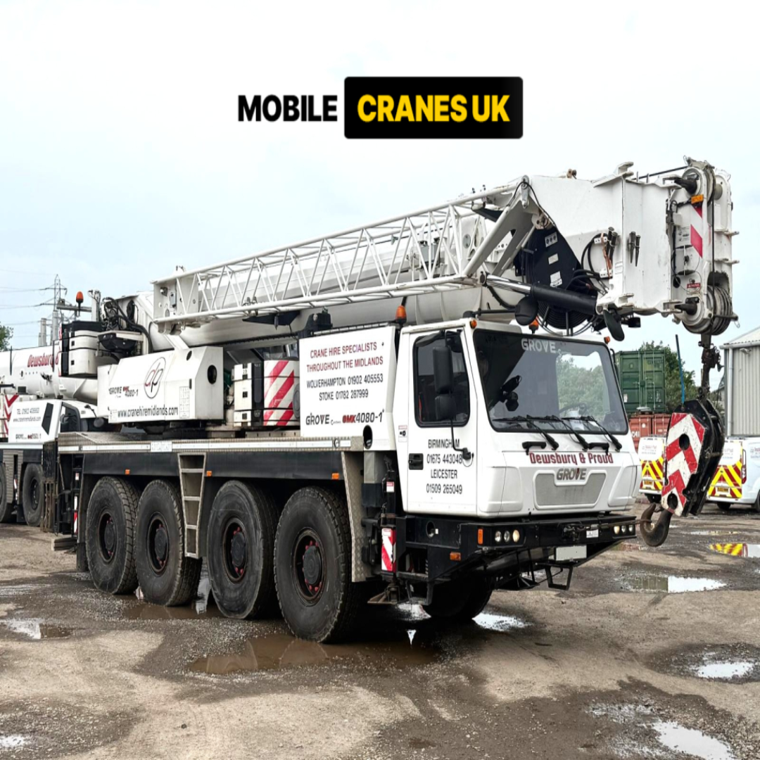 Grove GMK 4080-1 Mobile Crane for Heavy Lifting Operations