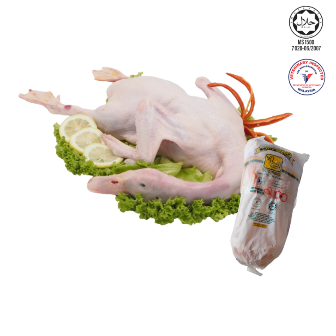 Frozen Whole Duck 2KG Premium Poultry Malaysia