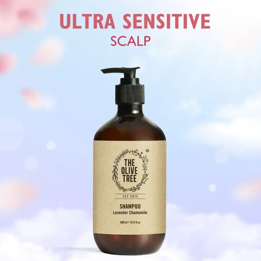 Lavender Chamomile Shampoo 500ml Soothe Sensitive Scalps