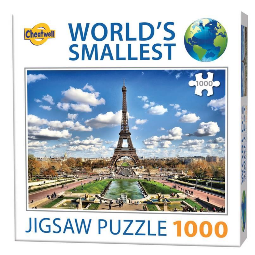 Cheatwell Games Worlds Smallest Eiffel Tower 3D Puzzle