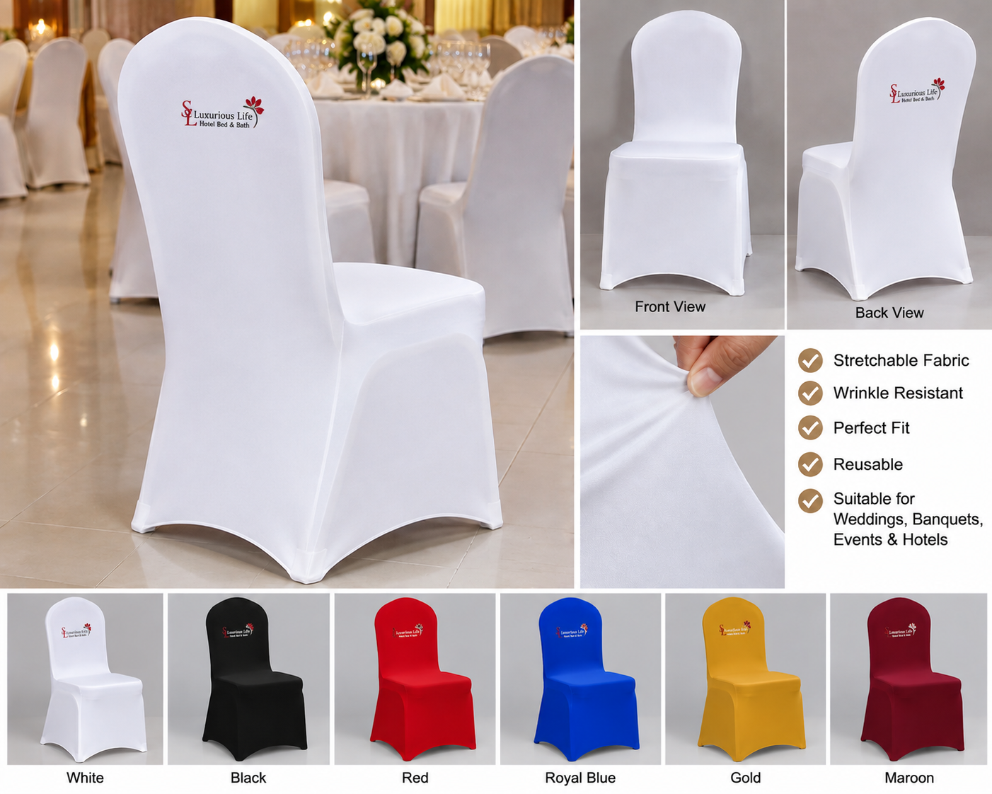 Hotel Chair Cover 