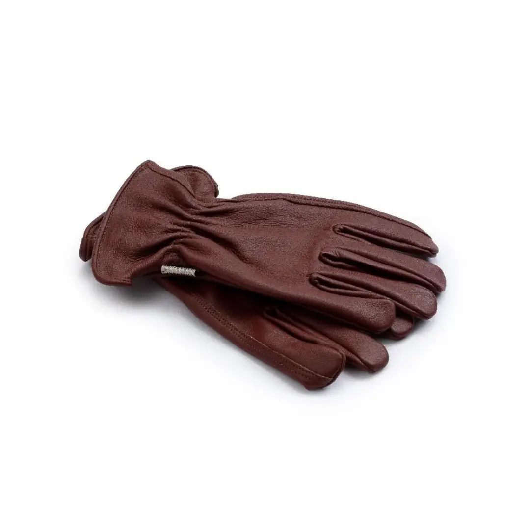 Leather Gardening Gloves – Cognac Style Hand Protection | Malaysia Supplier