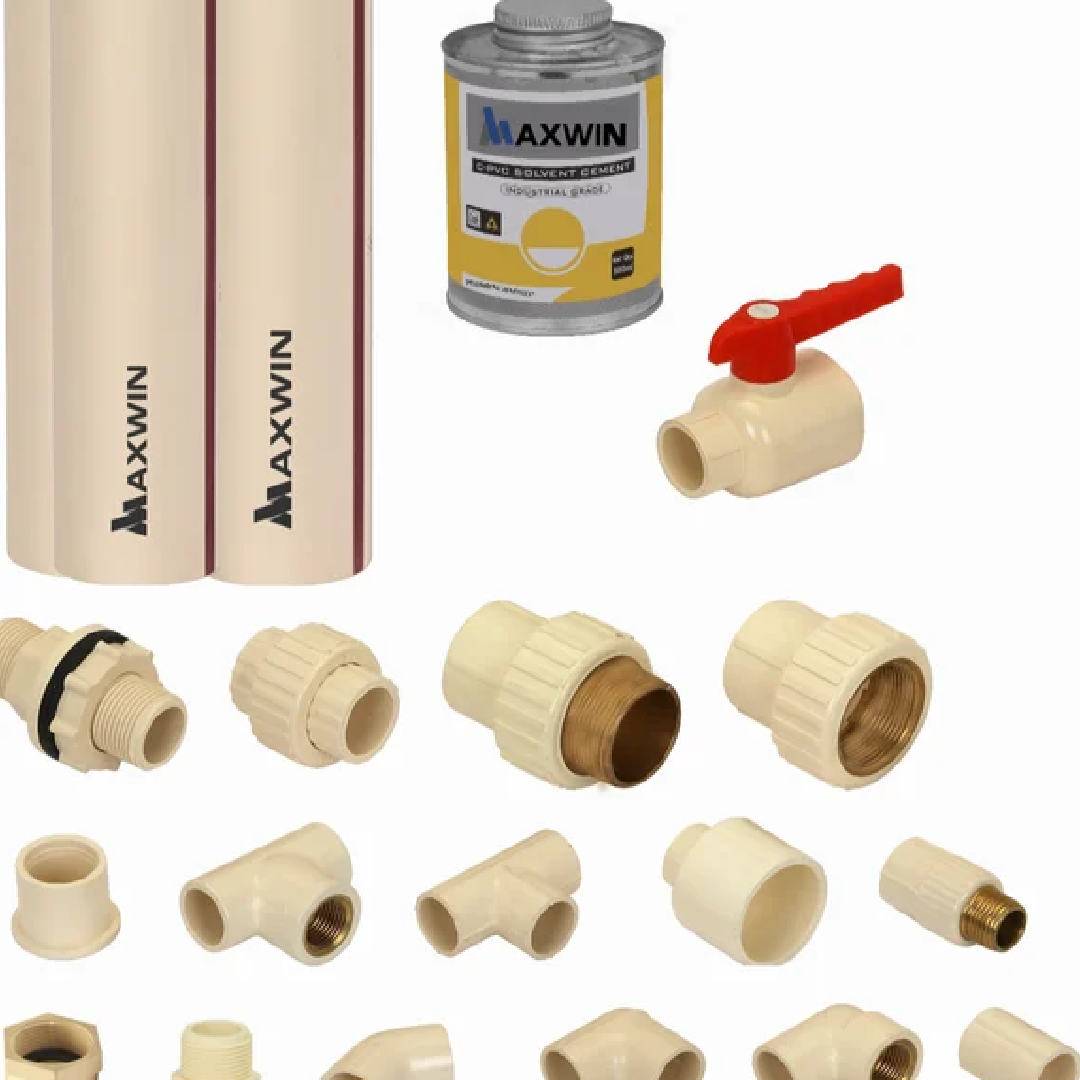 Maxwin 1-inch CPVC Fittings - Hot Water Elbow 