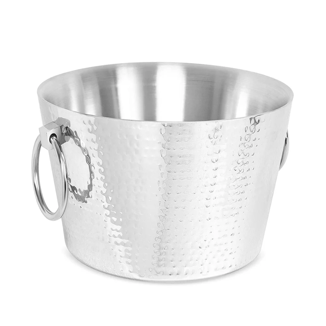 Polished Steel Round Beverage Tub, Packaging Type: Box, 50 kg