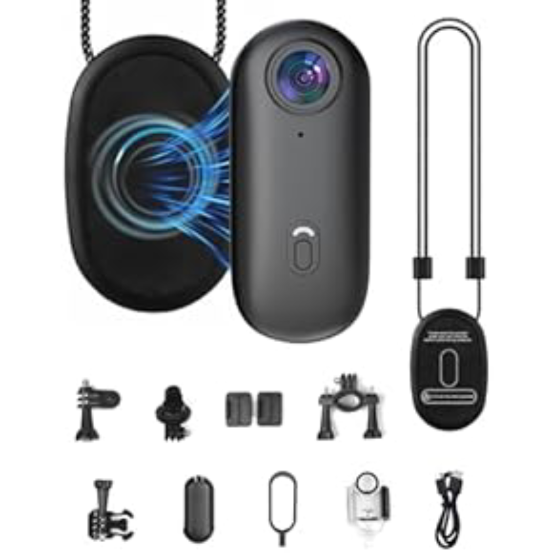 Wearable Cameras Compact Body Camera with HD Recording for Sports Adventure Travel and Safety