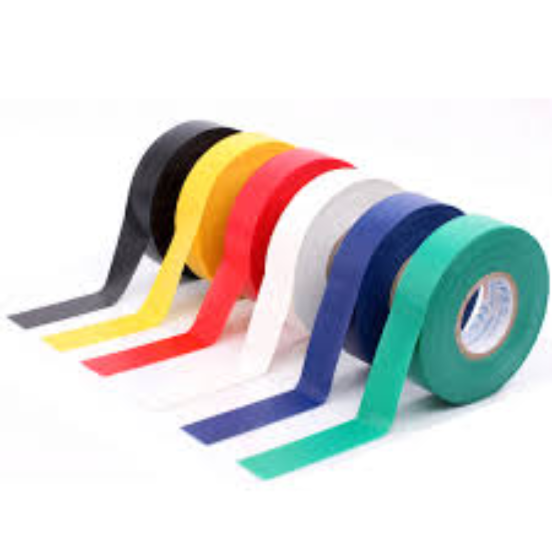 PVC Electrical Tape Insulation Tape for Wiring Protection Heat Resistant Strong Adhesive Durable
