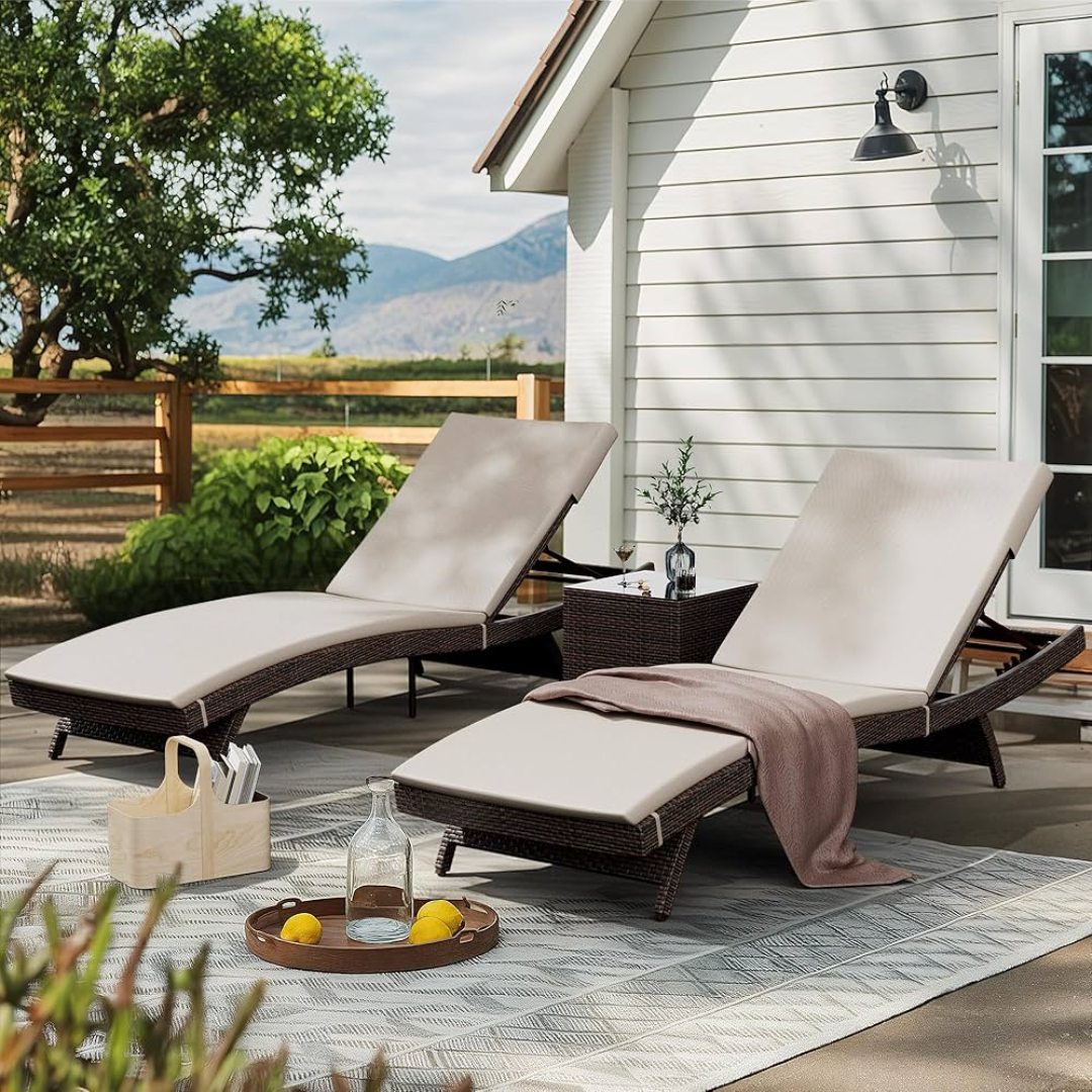 Chaise Lounges Outdoor Comfort Furniture UAE