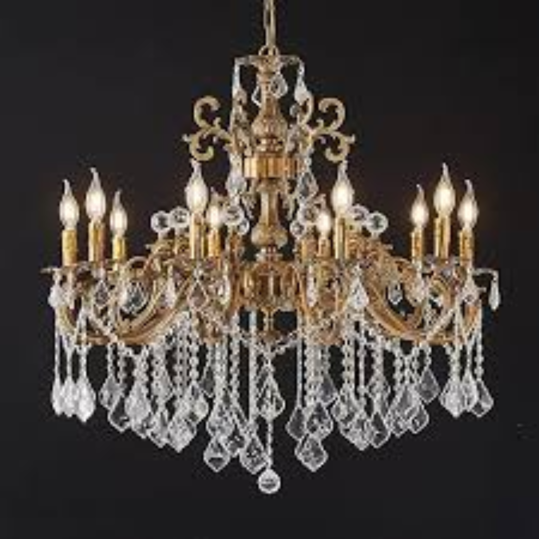 Traditional Chandeliers Classic Elegant Ceiling Lights for Living Room Hall and Luxury Homes