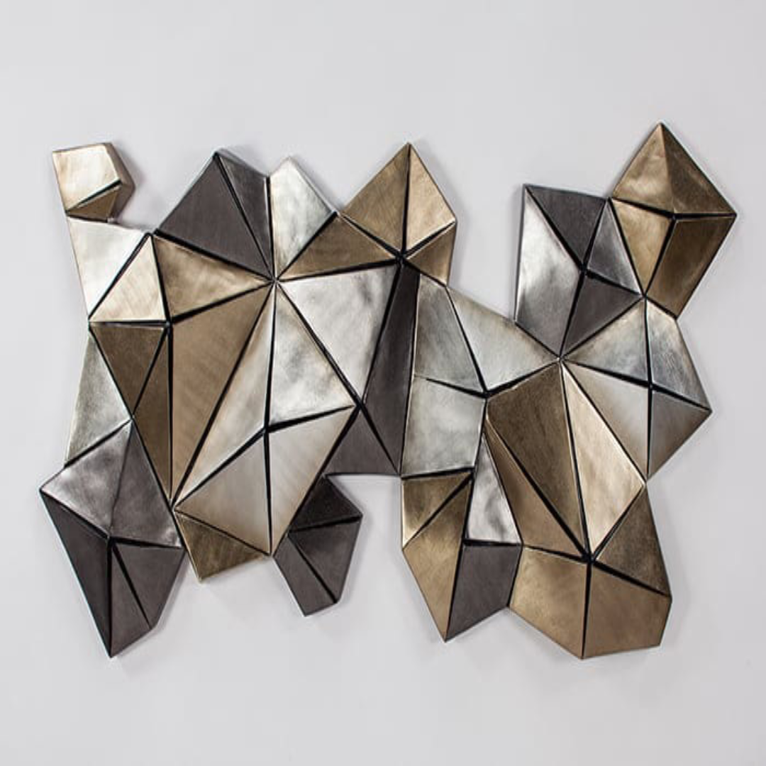 3D Geometric Shapes Wall Sculptures Modern Abstract Wall Art for Stylish Contemporary Interiors