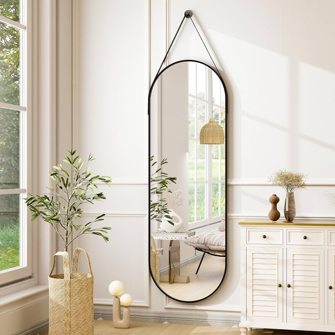 Designer Oval Mirrors for Bathroom Vanity Bedroom and Luxury Wall Décor Styling