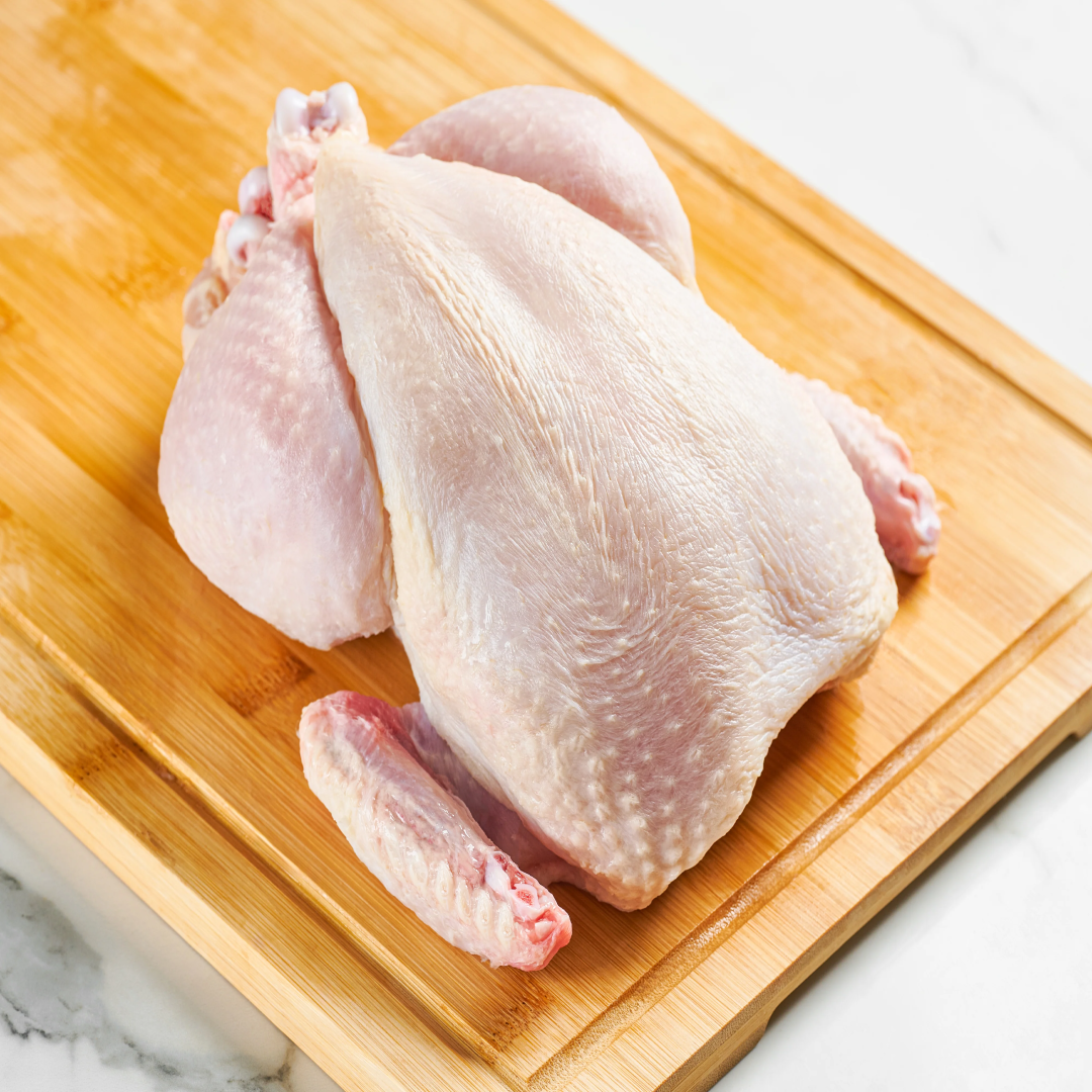 Whole Chicken in a Plate Fresh Cleaned Whole Chicken Ready to Cook Premium Quality Poultry Meat for Meals