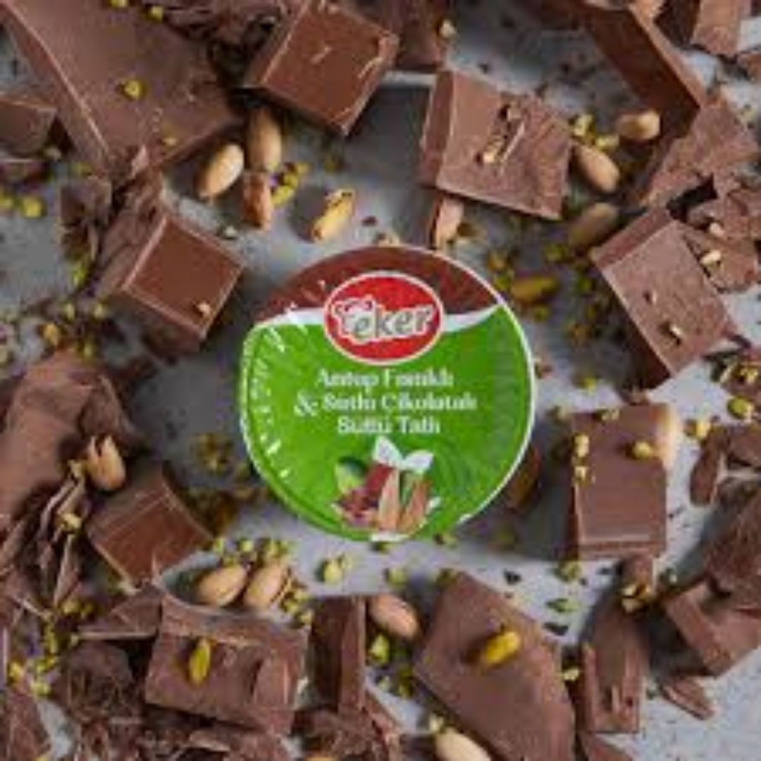 Eker Pistachio Milk Chocolate Dessert Creamy Sweet Treat Rich Pistachio Flavor Premium Quality