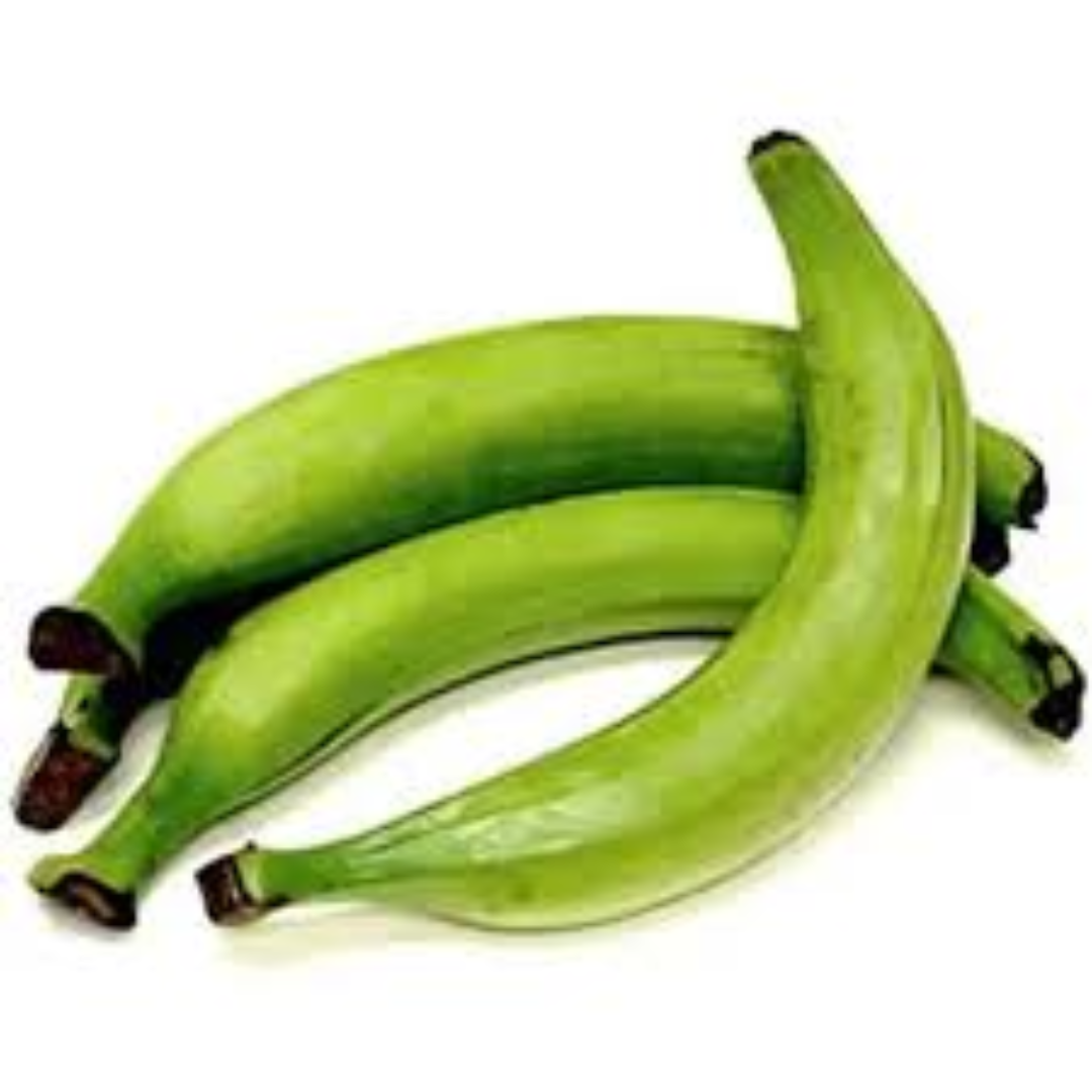 Fresh Plantain Banana for Cooking Frying and Traditional Recipes Rich in Fiber and Natural Energy