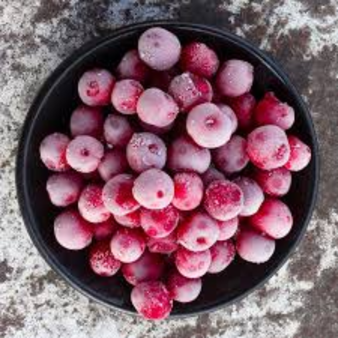 Frozen Whole Cherries Premium IQF Sweet Juicy Fruit Ideal for Baking Smoothies and Desserts