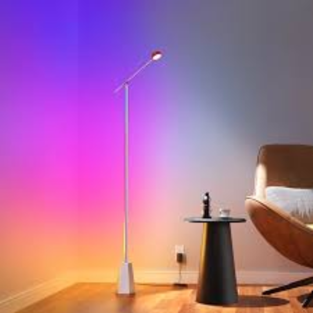 Smart Floor Lamps with App Control Voice Assistant Compatible Modern LED Home Lighting Solution