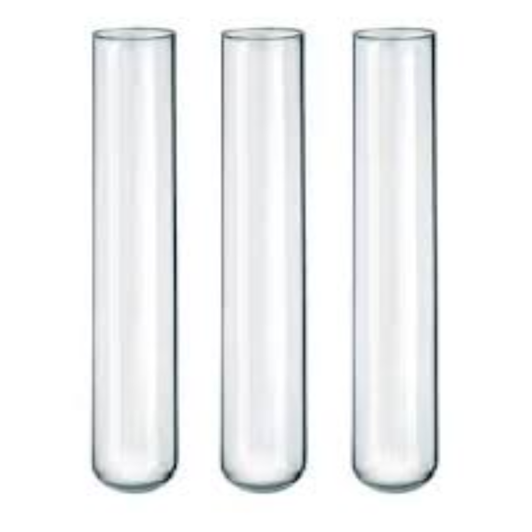 Borosilicate Glass Test Tubes For Lab Experiments