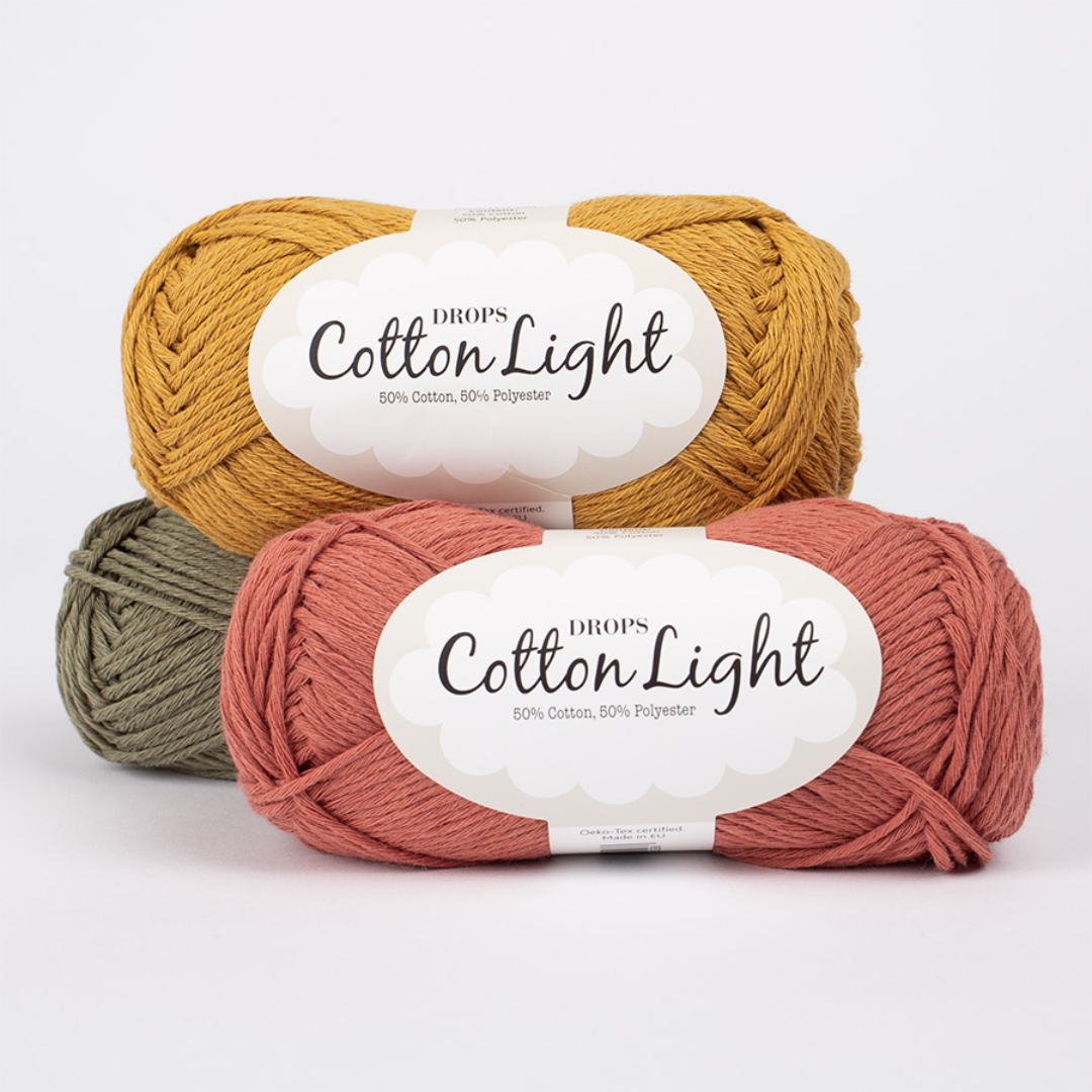 DROPS Cotton Light Yarn Summer Cool Yarn Malaysia