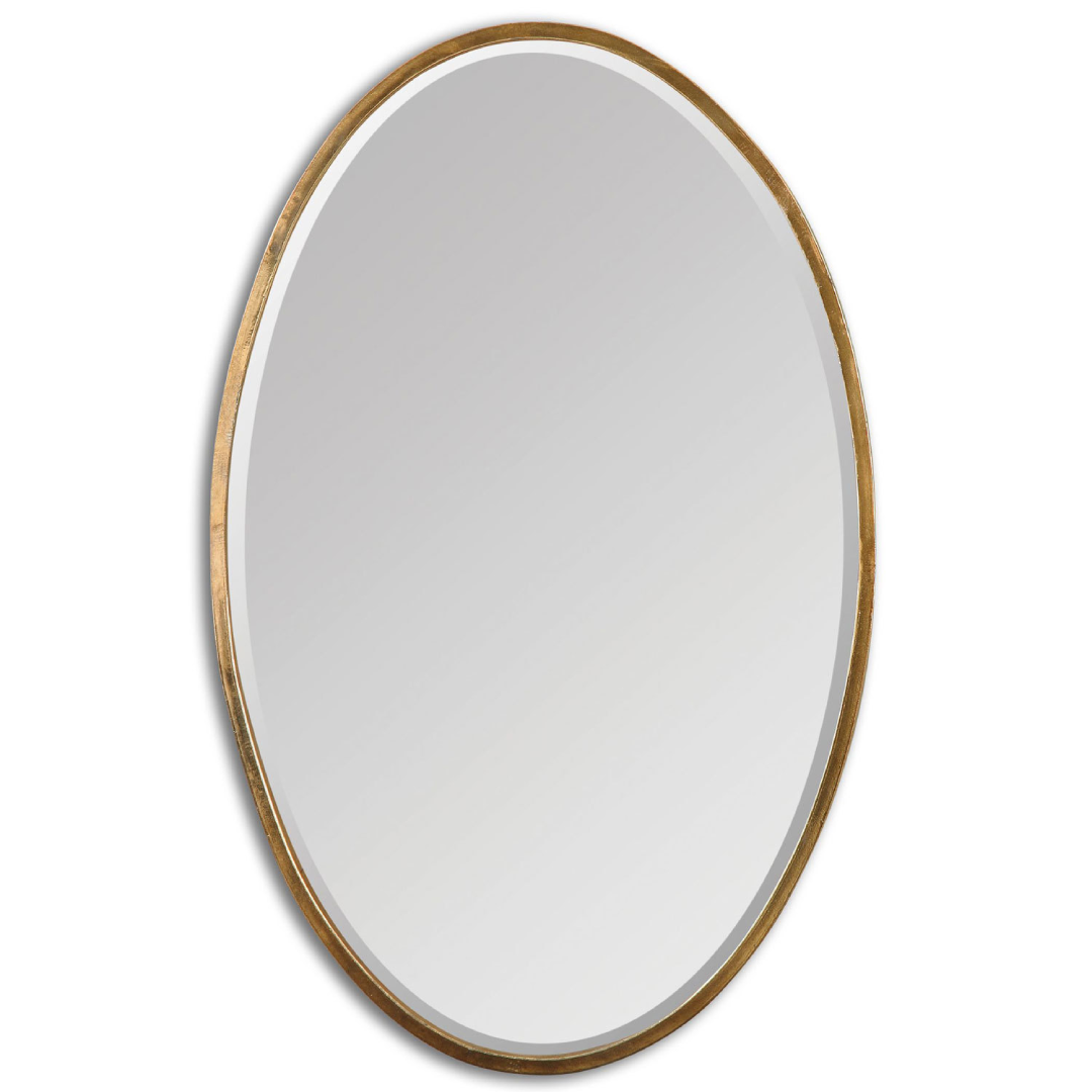 Oval Mirrors Elegant Shape Decorative Wall Mirror Ideal for Bathroom Bedroom and Entryway Decor