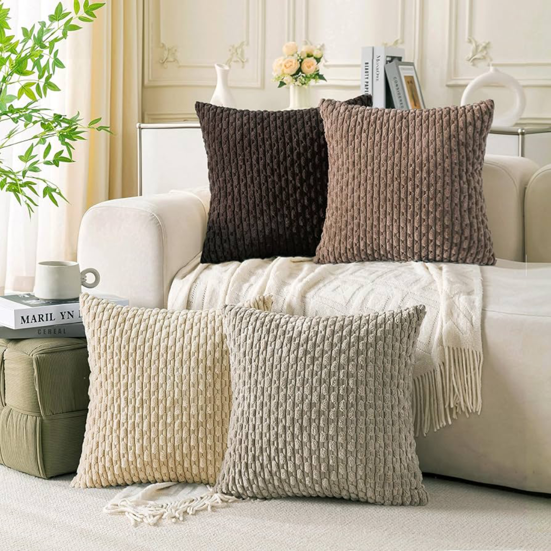 Decorative Throw Pillows Soft Comfortable Accent Cushions for Sofa Bed Living Room Home Decor Use