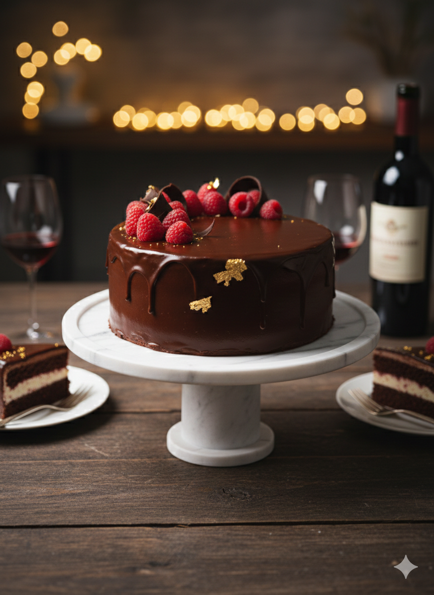 marble stone cake stand