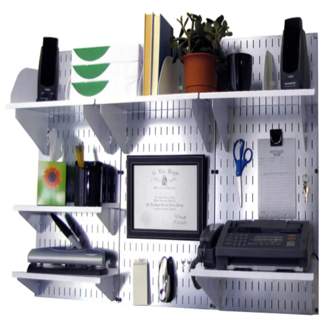 Metallic Office Wall Organizer System – Pottery Barn Style Daily Organizer | USA Supplier