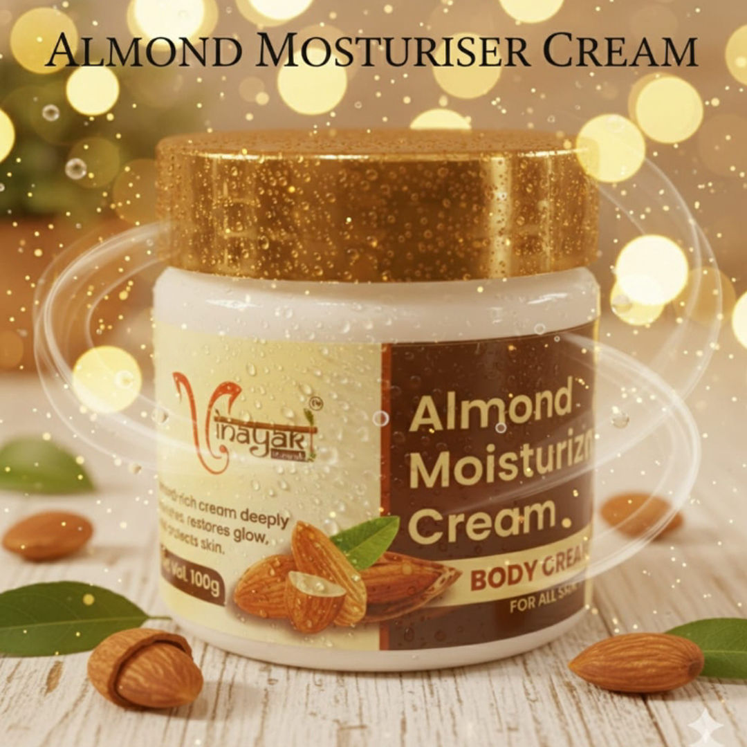 Almond moisturiser cream