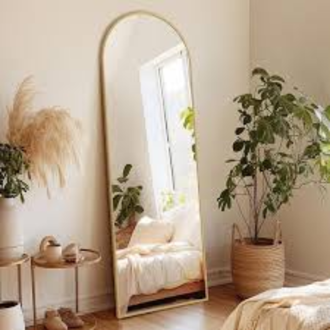 Modern Full-Length Mirrors for Bedroom Dressing Room Wall Mounted and Standing Styles