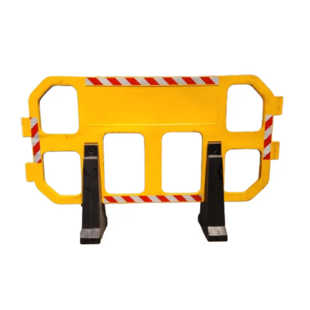 Interlocking Safety Barriers with Black Legs – Wholesale Supplier