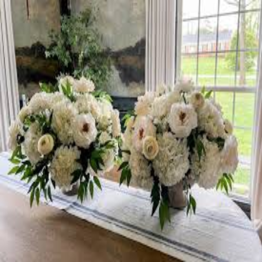 Eternal White Rose & Lilies Floral – Flower Decor Supplier | Malaysia