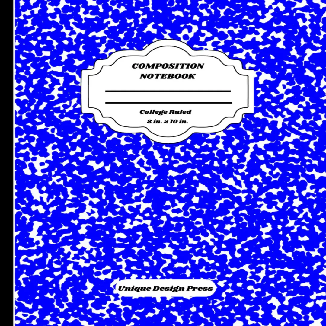 Blue College Ruled Notebook UK – Durable Study Essential