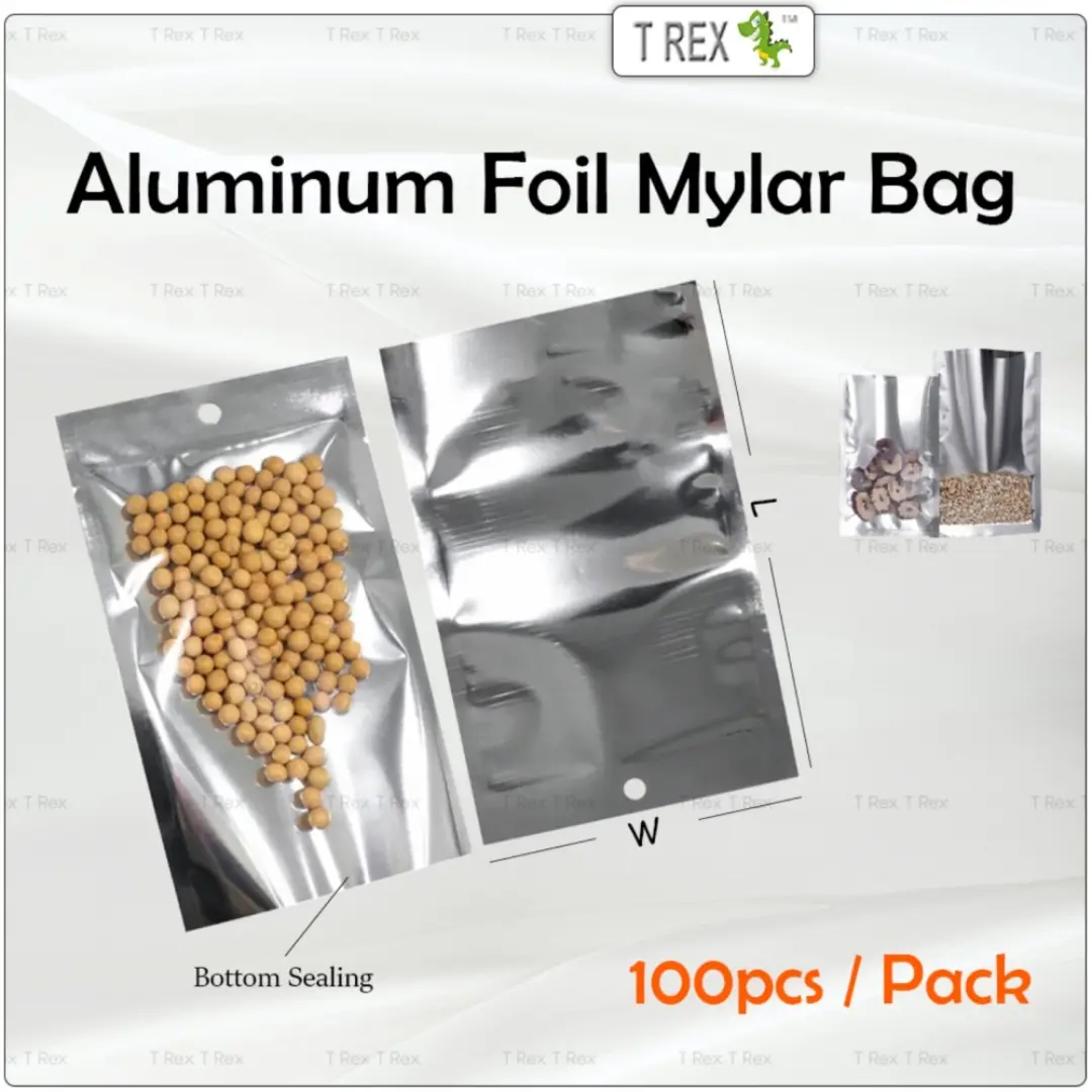 Aluminum Foil Mylar Bags Supplier – 100pcs Wholesale MY