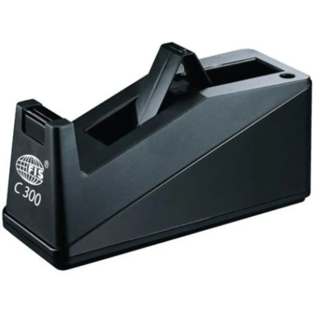 FIS FSDRC300 Tape Dispenser Black UAE Office Supplier